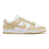 Dunk low gold swoosh